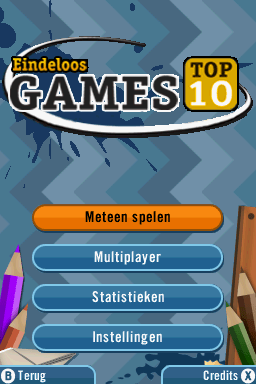 Eindeloos Games Top 10 — Title screen