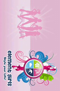 Element Girls — Title screen