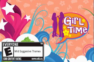 Element Girls: Style your Life! — Title screen