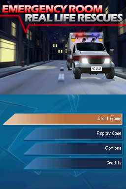 Emergency! - Disaster Rescue Squad — Title screen