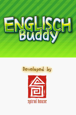 Englisch Buddy — Title screen