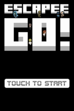 Escapee GO! — Title screen