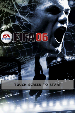 FIFA 06 — Title screen