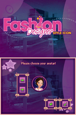 Fashion Designer - Style Icon — Title screen