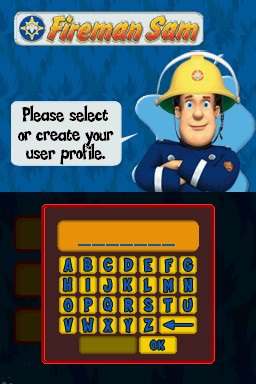 Fireman Sam — Title screen