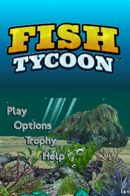 Fish Tycoon — Title screen