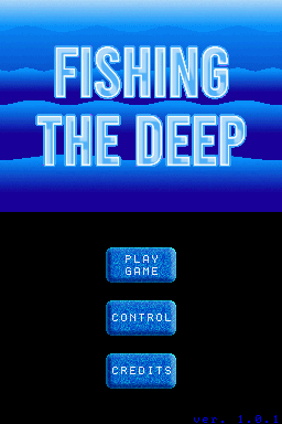 Fishing The Deep — Title screen