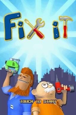 Fix It — Title screen