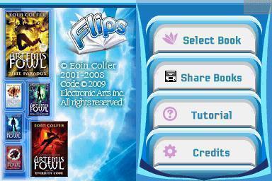 Flips 6 Book Pack - Eoin Colfer - Artemis Fowl — Title screen