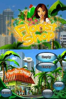 Florist Shop — Title screen
