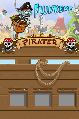 Flunkene Pirater — Title screen