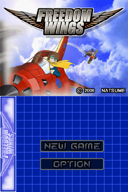 Freedom Wings — Title screen
