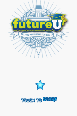 FutureU : The Prep Game for SAT — Title screen