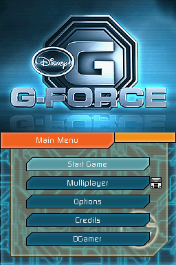 G-Force — Title screen