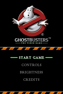 Ghostbusters - The Video Game — Title screen