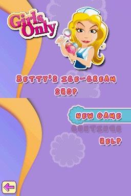 Girls Only — Title screen