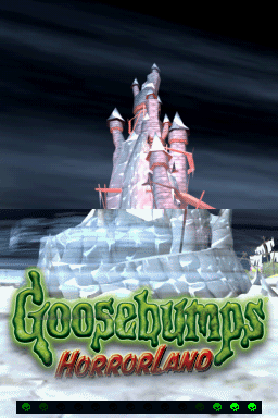 Goosebumps Horrorland — Title screen