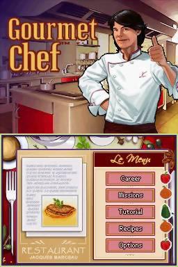 Gourmet Chef - Cook Your Way To Fame — Title screen