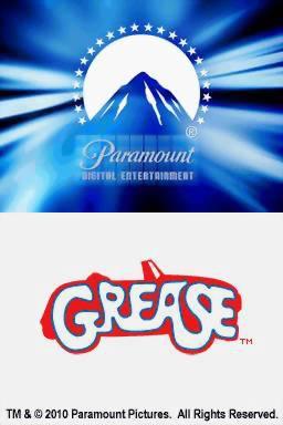 Grease : The Official Video Game — Title screen