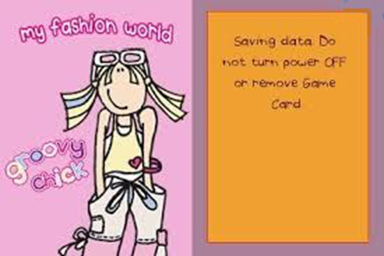 Groovy Chick - My Fashion World — Title screen