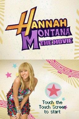 Hannah Montana: The Movie — Title screen