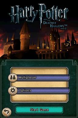 Harry Potter and the Deathly Hallows - Part 2 — Title screen