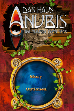 Haus Anubis, Das - Im Bann Der Isis — Title screen