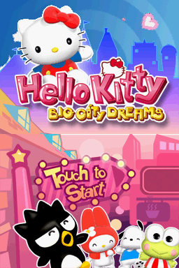 Hello Kitty - Big City Dreams — Title screen