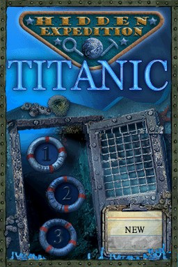 Hidden Expedition : Titanic — Title screen
