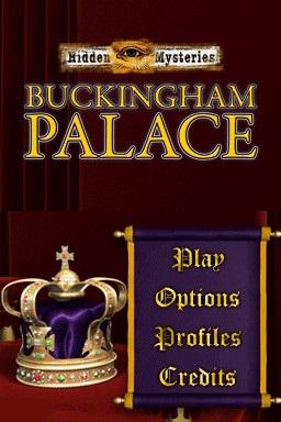 Hidden Mysteries - Buckingham Palace - Secrets of Kings and Queens — Title screen