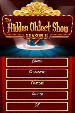 Hidden Object Show — Title screen