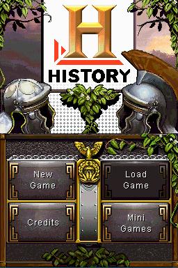 History : Great Empires : Rome — Title screen