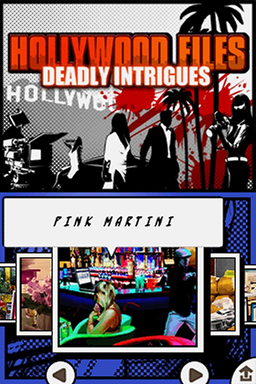 Hollywood Files — Title screen