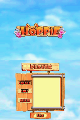 Hoppie — Title screen