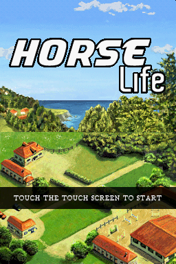 Horse Life — Title screen