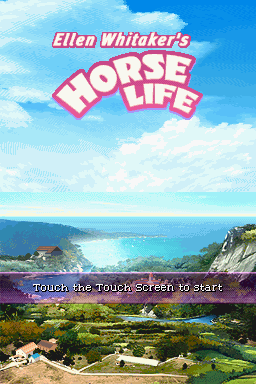 Horse Life Adventures — Title screen