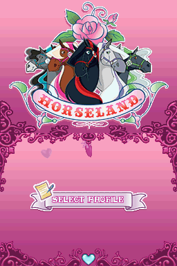 Horseland — Title screen