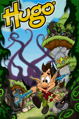 Hugo : Magic in the Trollwoods — Title screen