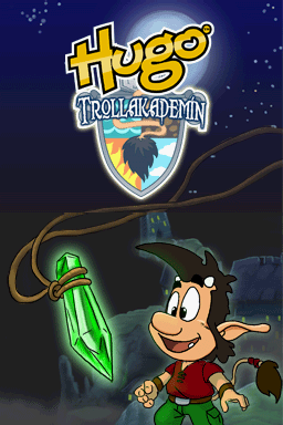 Hugo : Trollakademin 2 : Jakten pa Kristallkartan — Title screen