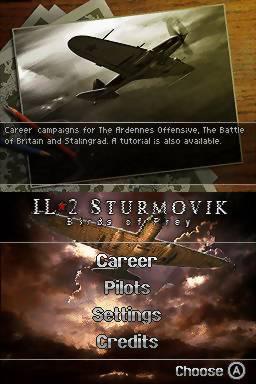 IL-2 Sturmovik - Birds of Prey — Title screen