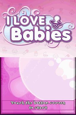 I Love Babies — Title screen