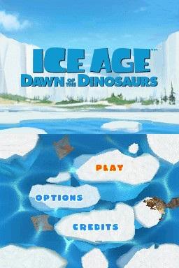 Ice Age - Dawn of the Dinosaurs — Title screen