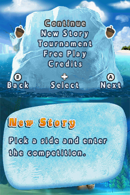 Ice Age 4 - Continental Drift - Arctic Games — Title screen