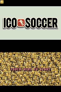 Ico Soccer — Title screen
