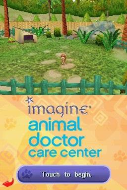 Imagine - Animal Doctor Care Center — Title screen