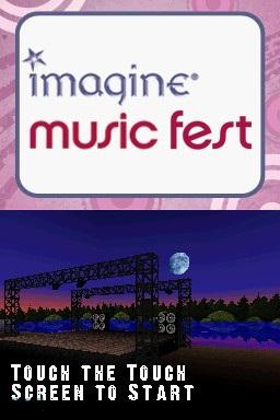 Imagine - Music Fest — Title screen