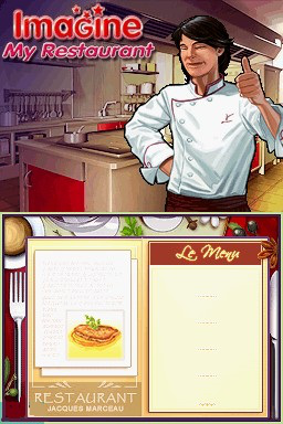 Imagine - My Restaurant — Title screen