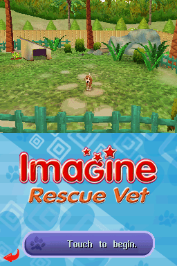 Imagine - Rescue Vet — Title screen