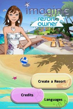 Imagine - Resort Owner — Title screen