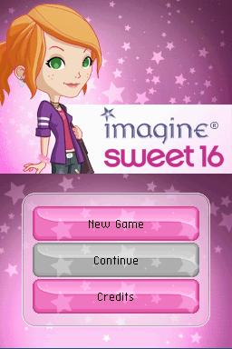 Imagine - Sweet 16 — Title screen
